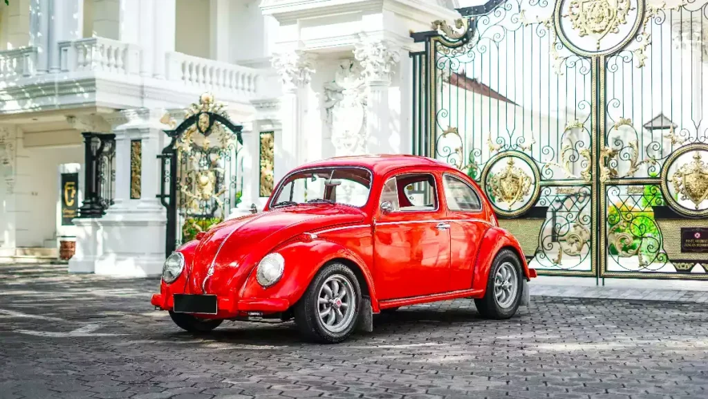 經典 VW 甲蟲車 — 峇里島婚紗外拍攝影包車