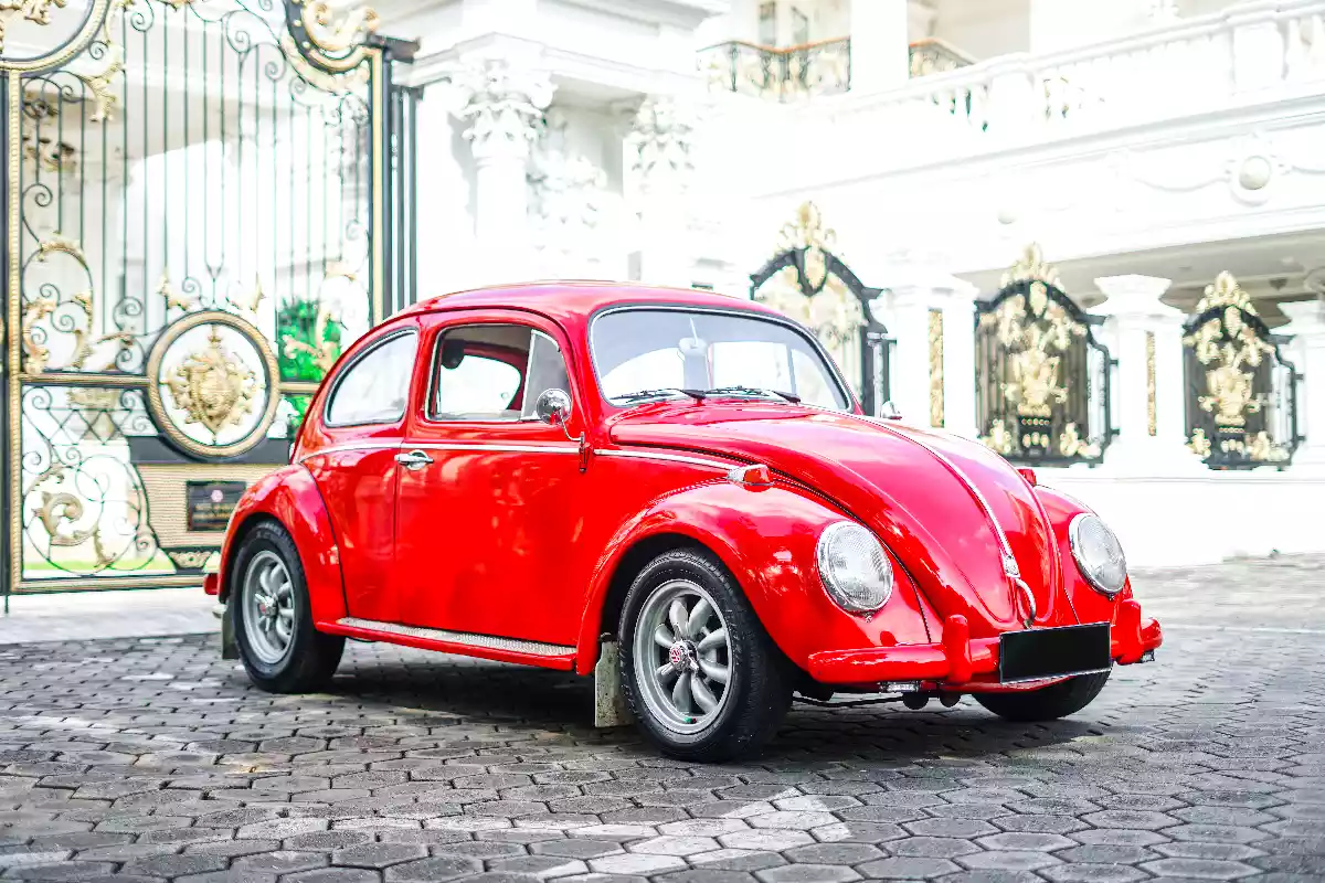 紅色經典 VW 甲蟲車